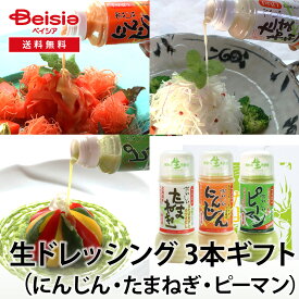 マスコ 生ドレッシング 3本ギフト（にんじん・たまねぎ・ピーマン） | マスコ 生ドレッシング ドレッシング ギフト 贈り物 お歳暮 お中元 内祝い カジュアルギフト
