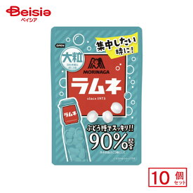 森永製菓 大粒ラムネ 41g×10個 | 駄菓子 おやつ 子供 お菓子 おつまみ 懐かしい 駄菓子屋 詰め合わせ 人気 お徳用 お祭り 縁日 景品 自治会 町内会 子ども会 まとめ買い