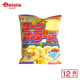 リスカ コーンポタージュ 75g×12個 | 駄菓子 おやつ 子供 お菓子 おつまみ 懐かしい 駄菓子屋 詰め合わせ 人気 お徳用 お祭り 縁日 景品 自治会 町内会 子ども会 まとめ買い