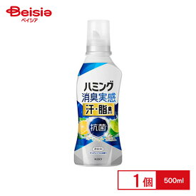 花王 ハミング消臭実感 汗・脂タイプ クリアシトラスの香り 本体 500ml