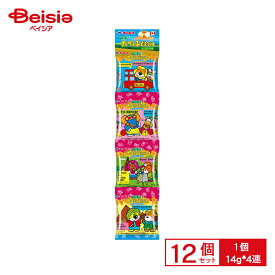 ギンビス ミニたべっ子どうぶつ ビスケット メープルバター味 14g*4連 12個