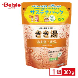 バスクリン きき湯 食塩炭酸湯 360g
