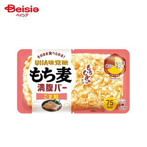 ユーハ味覚糖 もち麦満腹バーごま鮭 (55g)