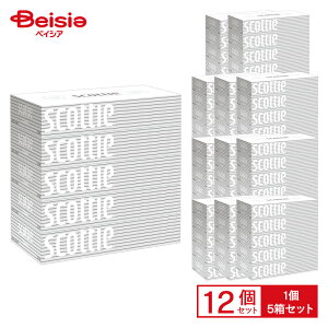 スコッティ ティッシュペーパー 200組5箱×12パック(60箱) | ティッシュ まとめ買い 箱ティッシュ 大容量 備蓄 ケース買い 業務用 家庭用 ソフトティッシュ まとめ売り ティッシュボックス