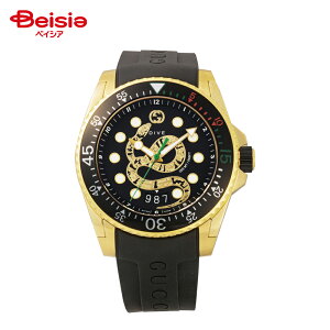 �y�|�C���g5�{�I10/5 18:00-10/31���zGUCCI[�O�b�`] �����Y DIVE �E�H�b�` �u���b�N������ �N�H�[�c �X�e�����X�X�`�[���P�[�X ���o�[�o���h 20�C���h�� YA136219