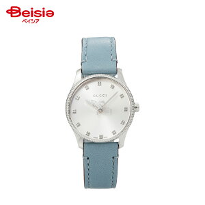 GUCCI[�O�b�`] ���f�B�[�X G-Timeless �E�H�b�` �V���o�[������ �N�H�[�c �X�e�����X�X�`�[���P�[�X ���U�[�o���h 5�C���h�� YA1265039