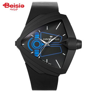 HAMILTON[�n�~���g��] �����Y �E�H�b�` VENTURA �u���b�N������ �N�H�[�c �X�e�����X�X�`�[���P�[�X ���o�[�o���h 5�C���h�� H24614330