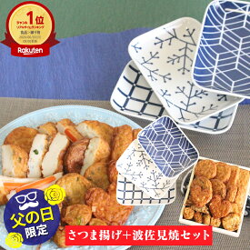 【 城山(F-1＋波佐見焼(皿)ランダム1枚) 2026年 父の日 】 [クール便配送] 容量:700g 真空パック さつまあげ 4パック ランダム お任せ 父の日 ギフト 日持ち 保存 鹿児島 ギフト プレゼント 贈り物 美味しい 食品 つけあげ 天ぷら かまぼこ 食べやすい