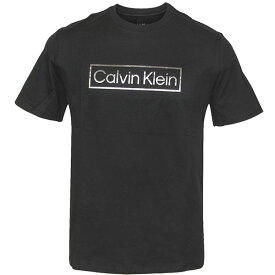 カルバンクライン CALVIN KLEIN Tシャツ 半袖 メンズ カットソー クルーネック コットン プリント 人気 ブランド 丸首 トップス ギフト