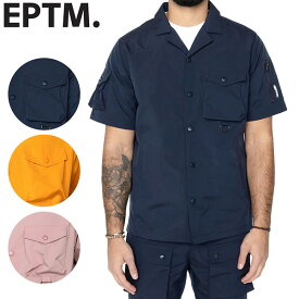 エピトミ EPTM 半袖 スナップ ボタン シャツ カジュアルシャツ メンズ トップス 人気 ブランド ストリート ヒップホップ ローカル LA HIP HOP ギフト
