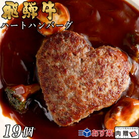 お歳暮 肉 ギフト 早割 飛騨牛 ハート ハンバーグ 食べ比べ ギフト 19個セット A5 A4 [送料無料] | 結婚祝い 出産祝い 内祝い お返し プレゼント 出産 結婚 贈り物 ペア 松阪牛 松坂牛 神戸牛 米沢牛 近江牛 肉 お肉 御中元 肉