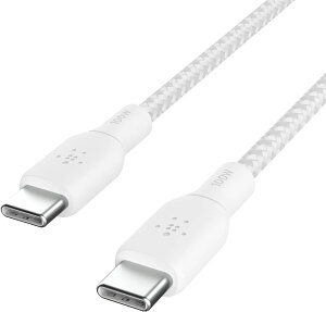 Belkin USB-C to USB-C ґgP[u 100WΉ }[d PDΉ ϋv MacBook/iPad mini/iPad Pro/iPad Air/Galaxy/AndroidX}[gtHΉ 2[g BOOSTCHARGE CAB014bt2M