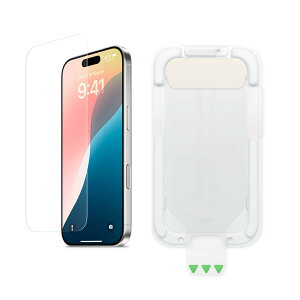 Belkin iPhone�ی�K���X�t�B���� iPhone17 iPhone16 Pro iPhone16 Pro Max�p UltraGlass 2 �`�����h�~ �N���A �����K���X�t�B���� 0.29mm ��t�K�C�h�t�� �w��E��U�h�~ iPhone�ی�t�B����