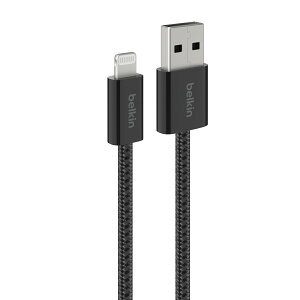 Belkin USB-A to ���C�g�j���O �P�[�u�� iPhone 14 / 13 / 12 / SE / 11 / XR �Ή� �}���[�d ���ϋv MFi�F�� 1.5���[�g�� CAA018