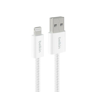Belkin USB-A to CgjO P[u iPhone 14 / 13 / 12 / SE / 11 / XR Ή }[d ϋv MFiF 1.5[g CAA018