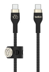 【ランキング1位獲得！】【ディズニー100周年】Belkin USB-C to USB-C 編組シリコン ケーブル MacBook/iPad mini/iPad Pro/iPad Air/Galaxy/Androidスマート CAB011qc2M