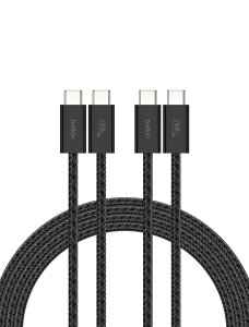 Belkin USB-C to USB-C P[u 60W PDΉiPhone 15/16/iPad/MacBook/Windowse/Galaxy/PixelȂAndoroide 1.5m 2{Zbg CAB018