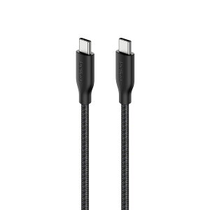 Belkin USB-C to USB-C �P�[�u�� 240W 2.0 �}�O�l�b�g�� �}���[�dPD�Ή� iPhone17�Ή� ���ϋv �u���b�N CAB027qc CAB028qc