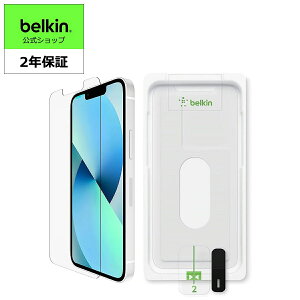 Belkin iPhone 13 mini p UltraGlassیKXtB KX hCcSCHOTT R 0.29mm ȒPtLbgt OVA077zz