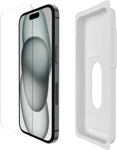 yAppleFKXtBzBelkin iPhone 15/15 Plus/15 Pro/15 Pro Maxp یKXtB KX {AGCɎq R 0.33mm ȒPtLbgt OVA13