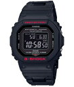 g-shock 腕時計 ジーショック 男性用 CASIO カシオ G-SHOCK デジタル ブラック スクエアー 国内正規品 人気 記念日 お祝い 誕生日 合格 進学 卒業 就職祝い 還暦 最適 ラッピング無料 ソーラー電波時計 Bluetooth&reg;通信機能 GW-B5600HR-1JF