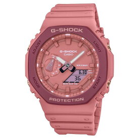 g-shock 腕時計 男性&女性用 カシオ ジーショック CASIO 八角形 カシオ—ク ピンク 防水 人気 記念日 お祝い 誕生日 彼氏 プレゼント クリスマス 合格 進学 卒業 就職祝い 還暦 アナログ 電池式 ラッピング無料 GA-2110SL-4A4JR