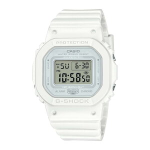 g-shock 腕時計 ジーショック CASIO カシオ ホワイト 防水 男女兼用 国内正規品 ミッドサイズ デジタル スクエアー クリスマス プレゼント 人気 進学 合格 卒業 お祝い 誕生日 就職祝いに最適 電