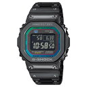 g-shock 腕時計 男性用 ジーショック GMW-B5000BPC-1JF ブラック フルメタル CASIO カシオ G-SHOCK デジタル 人気 電波ソーラー ブルートゥース搭載 彼氏 合格 進学祝い バンド調整無料 存在感 プレゼントに最適 お祝い 就職祝い 国内正規品 ギフト包装対応