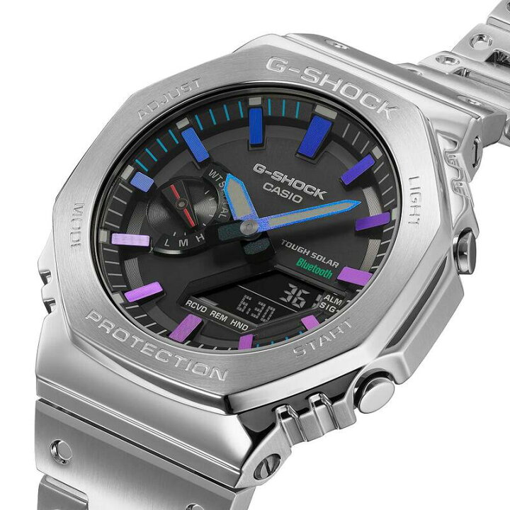 楽天市場】ジーショック g-shock カシオ 八角形 CASIO メタル 