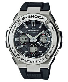 ジーショック g-shock CASIO カシオ G-SHOCK G-STEEL 人気 記念日 お祝い 誕生日 就職祝い 還暦 最適 ラッピング無料 電波時計 GST-W110-1AJF