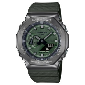 g-shock 腕時計 男性&女性用 カシオ ジーショック CASIO G-SHOCK 八角形 ステンレスベゼル 国内正規品 防水 人気 記念日 お祝い 誕生日 彼氏 プレゼント クリスマス 合格 進学 卒業 就職祝い 還暦 アナログ 電池式 GM-2100B-3AJF