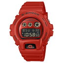 g-shock 腕時計 gショック G-SHOCK ジーショック 赤・レッド 男・女兼用 カシオ 国内正規品 クリスマス 記念日 誕生日 入学 進学 卒業 合格 プレゼント お祝い 就職祝い 頑丈 防水時計 デジタル スクエアー 電池式時計 DW-6900RRB-4JF