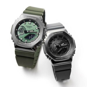 gショック ペアウォッチ カシオ CASIO ジーショック 八角形 ステンレスベゼル クリスマス 記念日 誕生日 贈り物 夫婦 彼氏 彼女 婚約 結婚 人気 プレゼント 送料無料 ペアウオッチ ペア腕時計 G