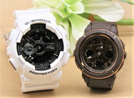 ペアウォッチ gショック CASIO ジーショック ベビージー 正規品 記念日 誕生日 カップル 贈り物 夫婦 婚約 結婚 人気 プレゼント 送料無料 ペアウオッチ Gショック G-SHOCK BABY-G ペア腕時計 カシオ 2本セット GA-110GW-7AJF BGA-150PG-5B2JF