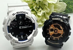 ペアウォッチ gショック CASIO ジーショック ベビージー 正規品 記念日 誕生日 カップル 贈り物 夫婦 婚約 結婚 人気 プレゼント 送料無料 ペアウオッチペア腕時計 ブラック&ゴールド 電池式