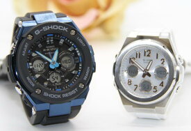 カシオ ペアウォッチ gショック ベビージー g-shock baby-g ペア腕時計 クリスマスプレゼント 人気 結婚記念日 退職祝い お揃い 記念日 結婚祝い 彼氏 彼女 夫婦 誕生日 贈り物 ソーラー電波時計 G-ms G-STEEL GST-W300G-1A2JF MSG-W610-7AJF