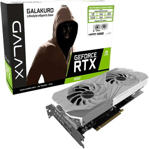 [���l�u��] GPU GEFORCE RTX 3060 GALAKURO GAMING [NVIDIA] �Q�[�~���OPC �p�[�c �O���t�B�b�N�{�[�h �O���{ ���� �g�ݗ��� PC�\�� PC�p�[�c ����Q�[�~���OPC GK-RTX3060-E12GB/OC/WHITE WHITE GALAX GALAXY Lifestyle eSports G