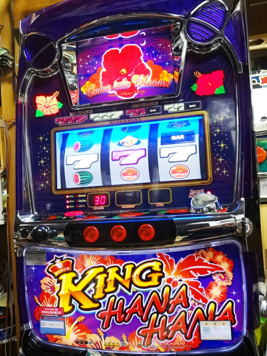 楽天市場】キングハナハナ-30（K・紫パネル）《コインレスセット  