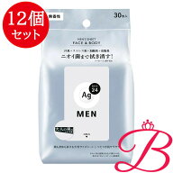 【12個】ファイントゥデイ エージー 24 メン メンズシート フェイス＆ボディ（無香性） 30枚