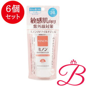 y6zO ~m MINON UV}ChWF SPF38 PA+++ Oz܃t[ h  F 70g