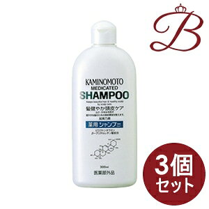 【×3個】加美乃素本舗 加美乃素薬用シャンプー B&P 300mL