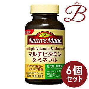 �y×6�z��ː��� �l�C�`���[���C�h Nature Made �}���`�r�^�~��&�~�l���� 100��