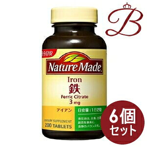 �y×6�z��ː��� �l�C�`���[���C�h Nature Made �S �t�@�~���[�T�C�Y 200��
