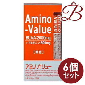 【×6個】大塚製薬 アミノバリュー サプリメントスタイル 4.5g×10袋入