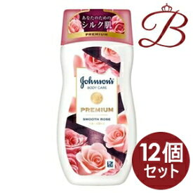 【×12個】ジョンソン ボディケア プレミアム ローション スムーズローズ 200mL