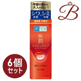 【×6個】ロート製薬 肌ラボ 極潤 薬用ハリ化粧水 170ml