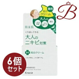 【×6個】クラシエ 肌美精 大人のニキビ対策 薬用美白クリーム 50g