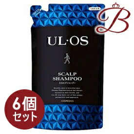 【×6個】大塚製薬 UL・OS ウルオス 薬用スカルプシャンプー 420mL 詰替え用