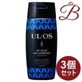 【×3個】大塚製薬 UL・OS ウルオス 薬用スカルプシャンプー 300mL