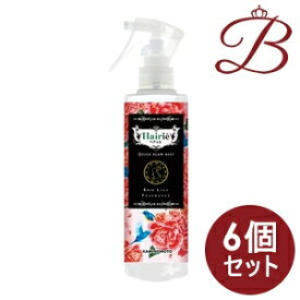 【×6個】加美乃素本舗 ヘアリエ クイックブローミスト ローズ・リリィの香り 180mL